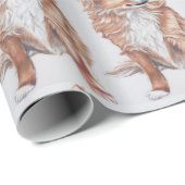 Kunstdeklappapier met lange adernaam, in Chihuahua Cadeaupapier (Rol Hoek)