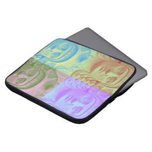 Kunstdeklettenbeschermhoes voor laptop sleeve