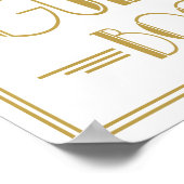 Kunstdekletter Deco Guestbook Print van 20 jaar vo (Hoek)