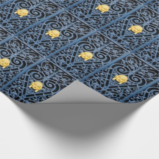 Kunstdekleurig droogpapier cadeaupapier (Hoek)