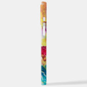 Kunstdetails Abstracte schilderwas- iPhone Hoesje (Linkerkant)