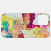 Kunstdetails Abstracte schilderwas- iPhone Hoesje (Achterkant horizontaal)