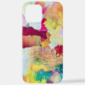 Kunstdetails Abstracte schilderwas- iPhone Hoesje (Achterkant)