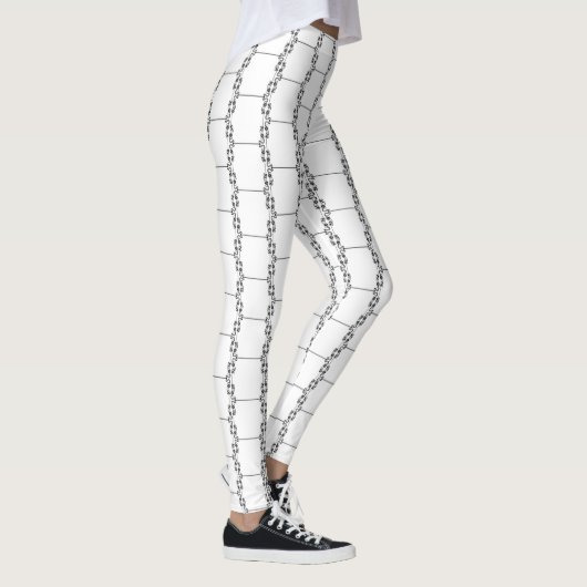 Kunstdewijnbloei Leggings (Rechts)