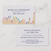 Kunstdirecteur Kunstmatige Studio Galerij met gekl Visitekaartje (Voorkant / Achterkant)