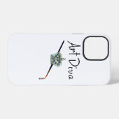 “Kunstdiva” iPhone Hoesje (Achterkant horizontaal)