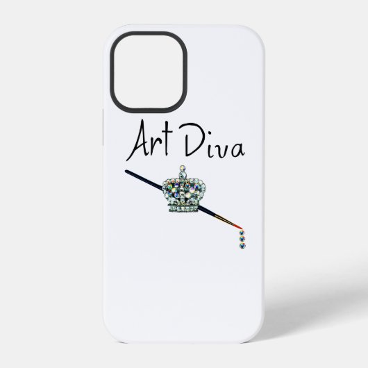 “Kunstdiva” iPhone Hoesje (Achterkant)