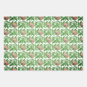 Kunstdr. roze waslappen inpakpapier vel (Voorkant)