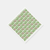 Kunstdr. roze waslappen servet (Hoek)