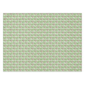 Kunstdr. roze waslappen tafelkleed (Voorkant (Horizontaal))