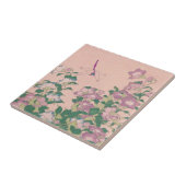  kunstdragonfly en bloemen schilderen tegeltje (Zijkant)