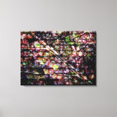 Kunstdruiven op blad canvas afdruk (Voorkant)