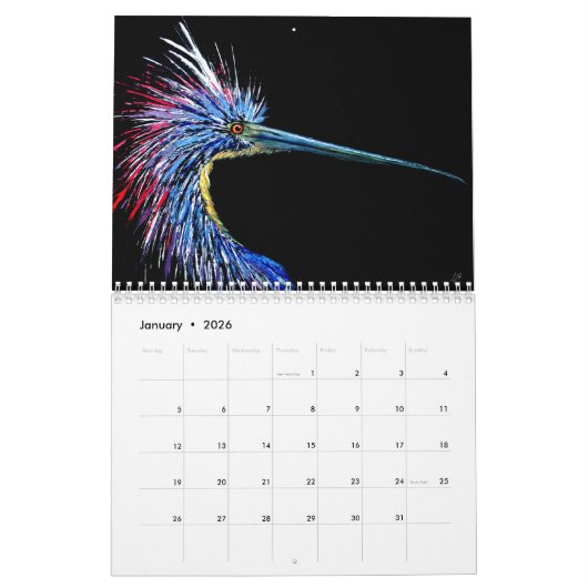 Kunstdruk 2019 kalender (Jan 2026)