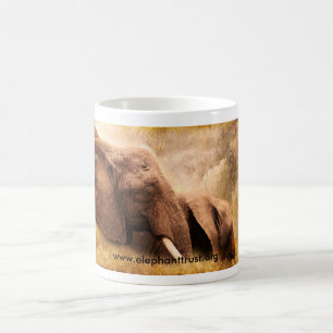 Kunstdruk Amboseli Elephant Koffiemok