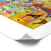 Kunstdruk: De Olijfroute. Carol Drinkwater Poster (Hoek)