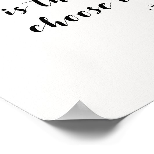 Kunstdruk met de grootste vrijheid poster (Hoek)