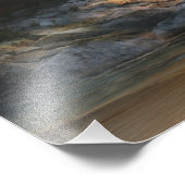 Kunstdruk op vuurtoren met scherpe punten foto afdruk (Hoek)