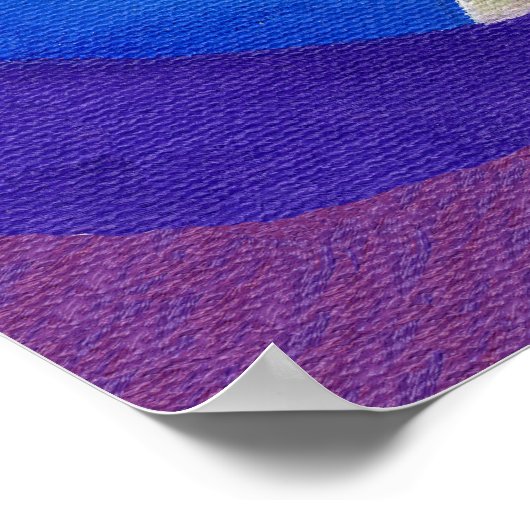 Kunstdruk voor onkruidenierswerk poster (Hoek)