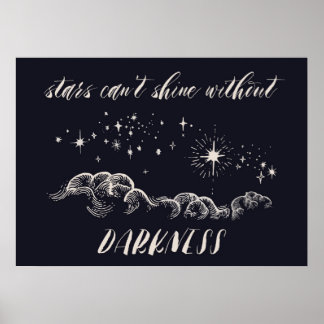 Kunstdruk voor religieuze typografie poster