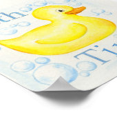 Kunstdruk voor rubberdapjes poster (Hoek)