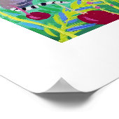 Kunstdrukken: Cherry Picking Lemurs. Ring op maat Poster (Hoek)