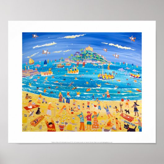 Kunstdrukken: Eskimo-Kinderen op de Sint-Michael-b Poster (Voorkant)