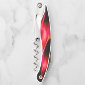 Kunstduinen in de rode schaduw kurkentrekker (Voorkant)