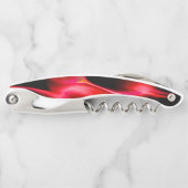 Kunstduinen in de rode schaduw kurkentrekker (Voorkant)