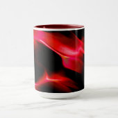 Kunstduinen in de rode schaduw mok (Midden)