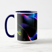 Kunstduinen in de rode schaduw mok (Links)