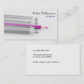 Kunsteeraar, Terug naar School, Kleurenpotlood, Ku Visitekaartje (Voorkant / Achterkant)