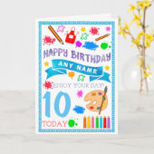 Kunsten & Ambachten die de Gepersonaliseerde Kaart (Gele Bloem)