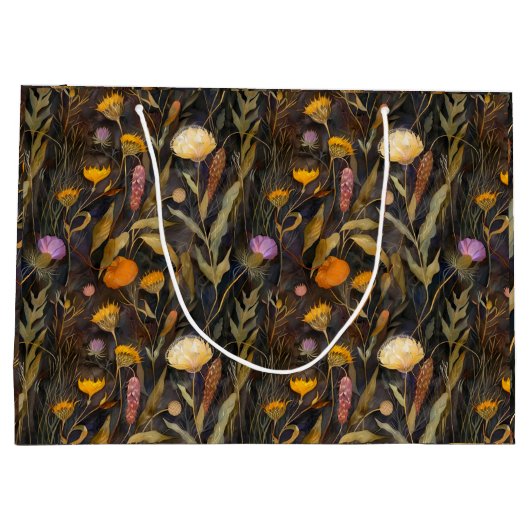 Kunsten en ambachten Schotse distel en wilde bloem Groot Cadeauzakje (Achterkant)