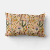 Kunsten en ambachten Schotse distel en wilde bloem Kussen (Achterkant)