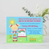 Kunsten en ambachten van de schilderende partij Bi Kaart (Staand voorkant)