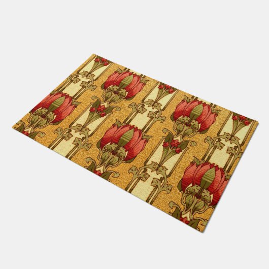 Kunsten en ambachtslieden, ambachtsman of drijfvee deurmat (Schuin)