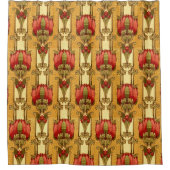 Kunsten en ambachtslieden, ambachtsman of drijfvee douchegordijn (Voorkant)