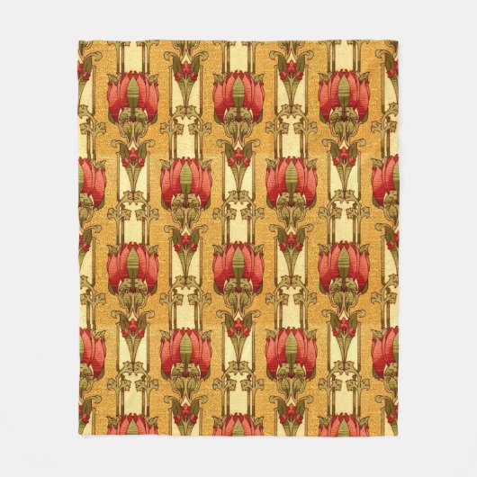 Kunsten en ambachtslieden, ambachtsman of drijfvee fleece deken (Voorkant)