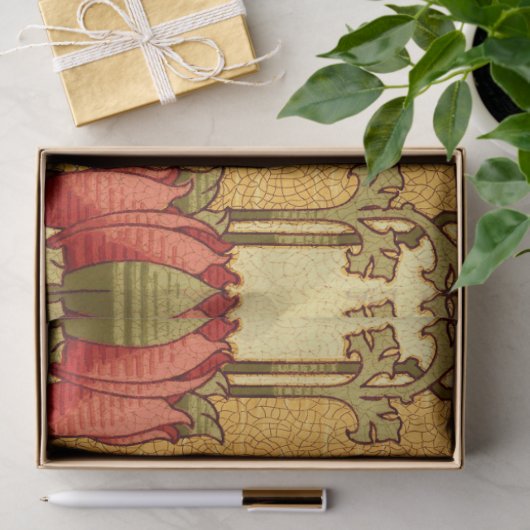 Kunsten en ambachtslieden, ambachtsman of drijfvee tissuepapier (Geschenk)