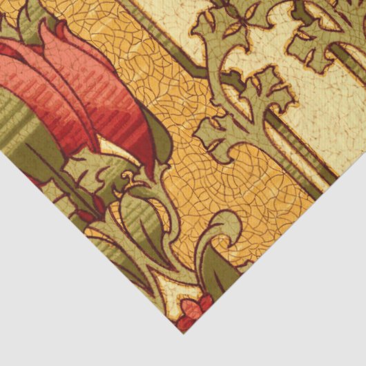 Kunsten en ambachtslieden, ambachtsman of drijfvee tissuepapier (Detail)