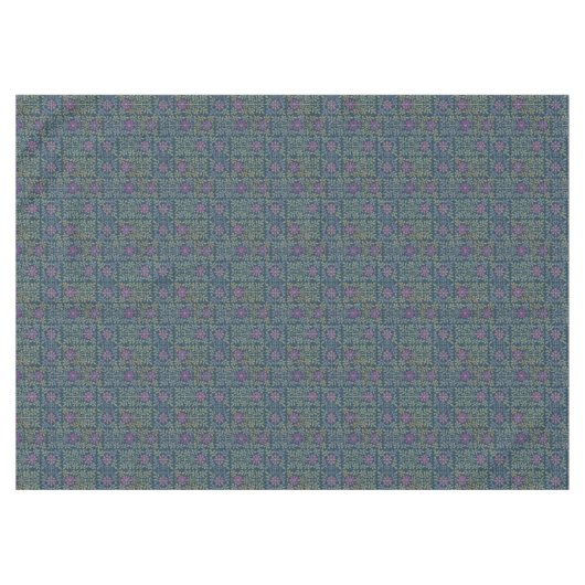  kunsten en ambachtslieden Traditionele bloemen Tafelkleed (Voorkant (Horizontaal))