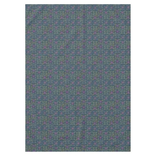 kunsten en ambachtslieden Traditionele bloemen Tafelkleed (Voorkant)