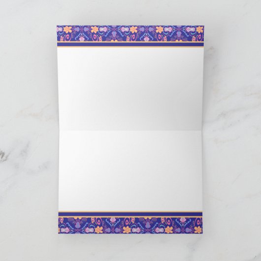 Kunsten en de Ambachten van de renaissance de Bedankkaart (Binnen)