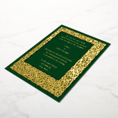 kunsten en kunsten - 1904 Vloeiingsgrens bruiloft Folie Uitnodiging (Gedraaid)