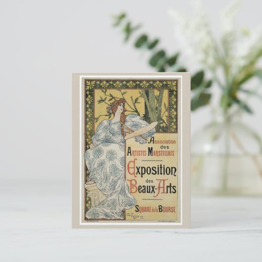  kunsten expo briefkaart (Staand voorkant)