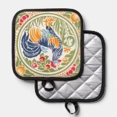  kunsten-hertoster en fruit pannenlap (Voorkant / Achterkant)