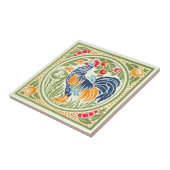  kunsten-hertoster en fruit tegeltje (Zijkant)