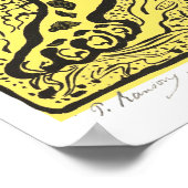  kunsten - nieuwe tijger in de Oerwoud Poster (Hoek)