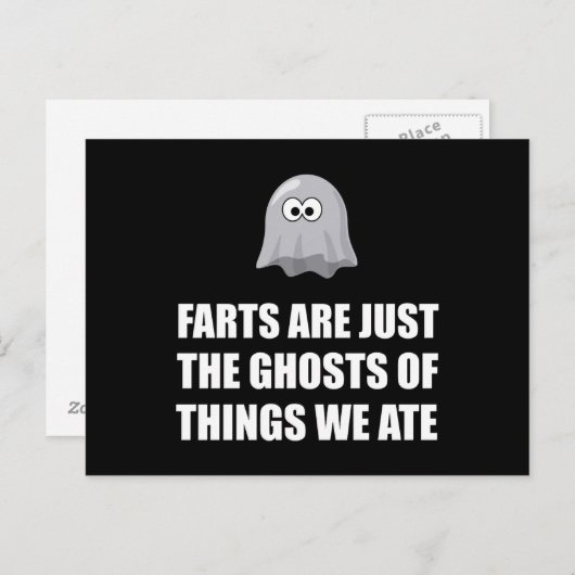 Kunsten zijn spoken briefkaart (Voorkant / Achterkant)