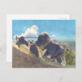 Kunstenaar aan de Californische kust Briefkaart (Voorkant / Achterkant)